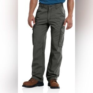 Carhartt‎ Force Mens Relaxed Fit Tapper Cargo Work Pants 42X32 utility chore